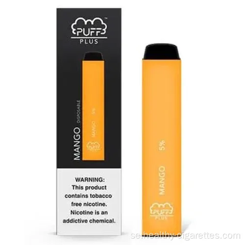 800 puff plus hållbar elektronisk cigarettvape penna